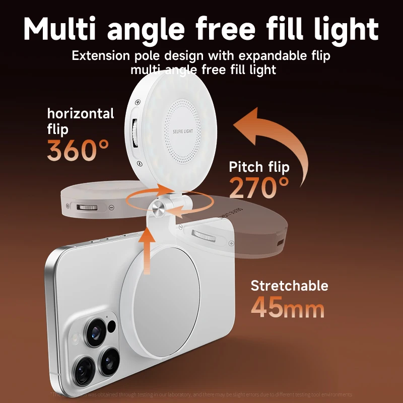 LED Selfie Fill Light for Mags - Photography Lighting Spotlight recension och pris