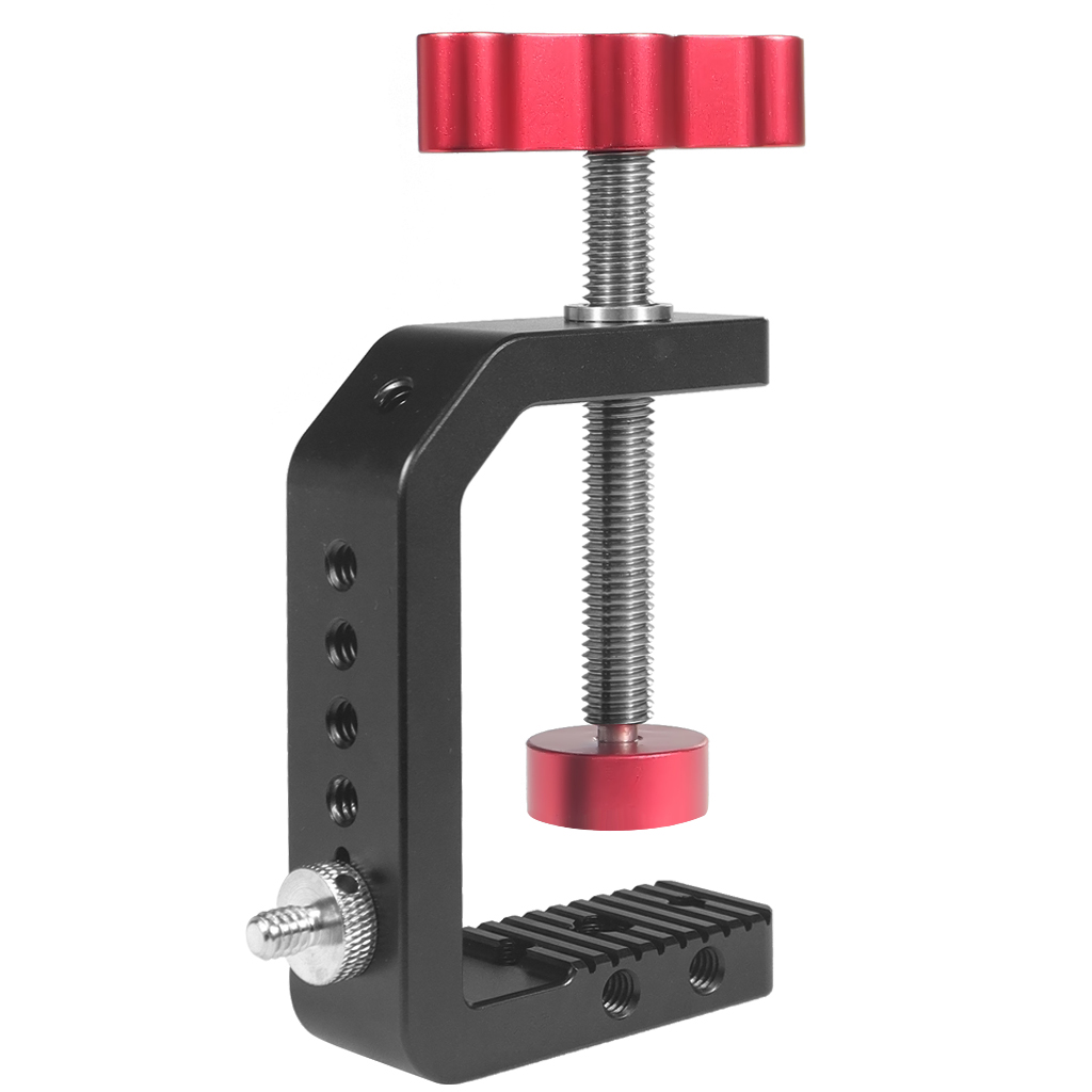 Heavy Duty Desktop C-Type Clam - Photography Video Lighting Kit With Adjustable Tripod Stand recension och pris