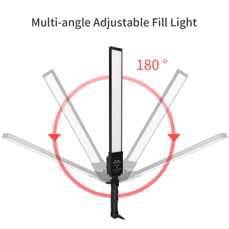 40CM LED Light Photography Stu - Photography Video Lighting Kit With Adjustable Tripod Stand recension och pris