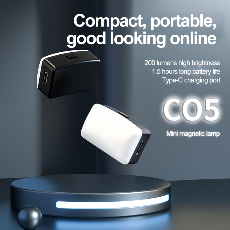 Mini Magnetic Selfie Fill Ligh - Photography Lighting Spotlight recension och pris