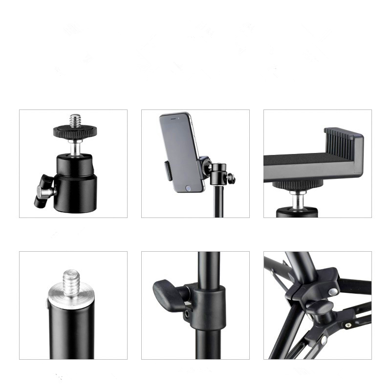 200cm 160cm 50cm Photography T - Photography Video Lighting Kit With Adjustable Tripod Stand recension och pris