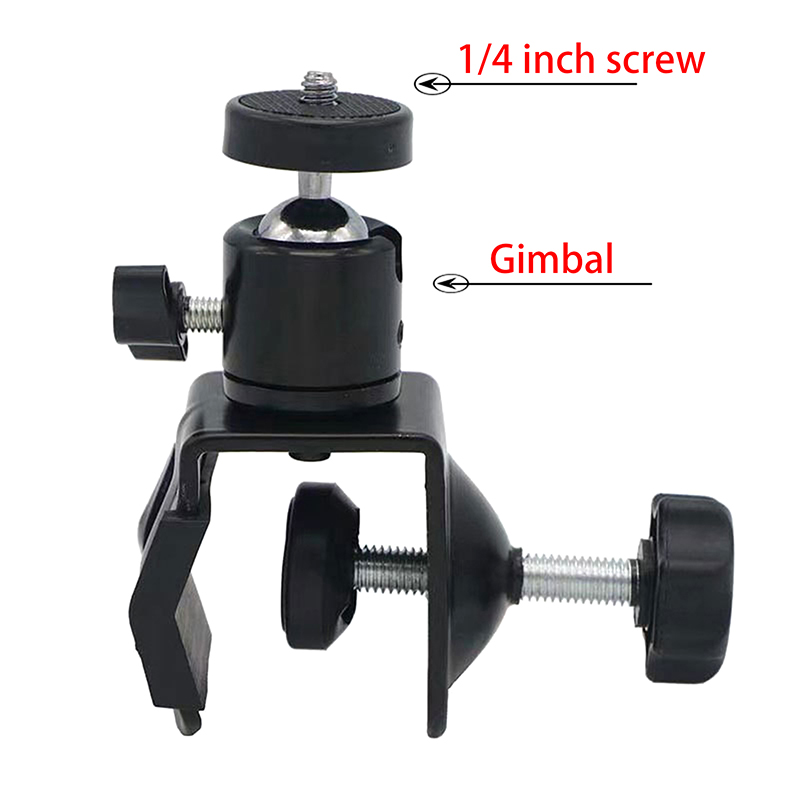 Metal Clamp With 360° Mini Bal - Photography Video Lighting Kit With Adjustable Tripod Stand recension och pris