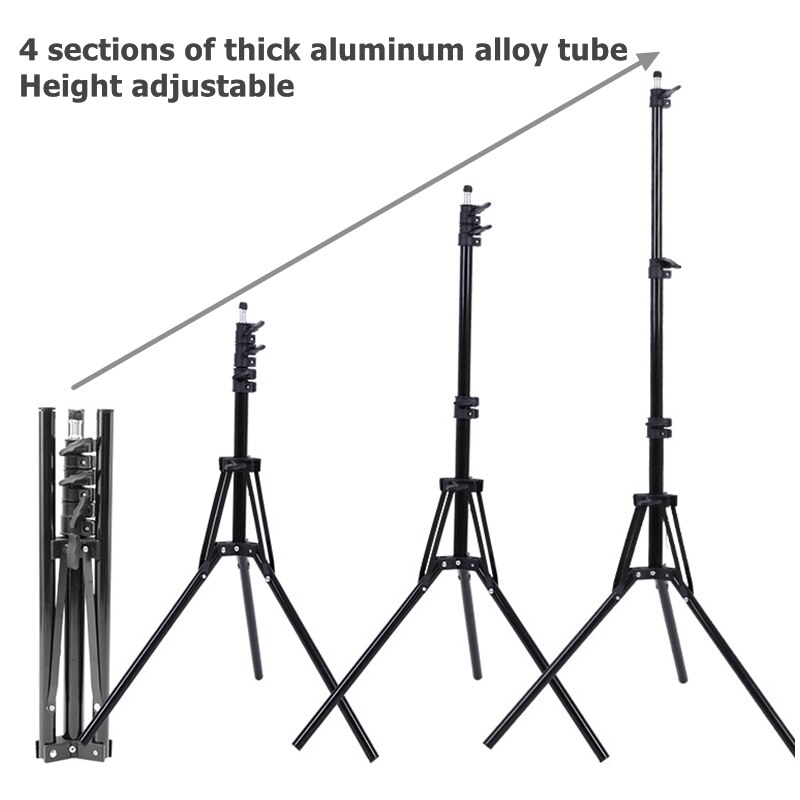 NAGNAHZ 78'' Photographic Ligh - Photography Video Lighting Kit With Adjustable Tripod Stand recension och pris