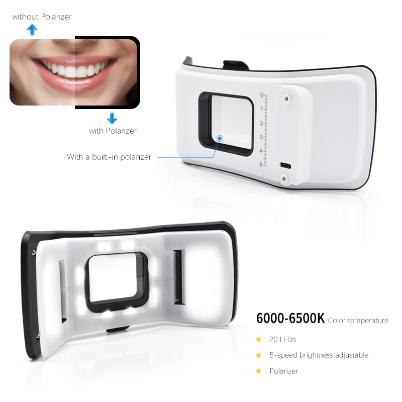 Professional Twin Flash Dental - Photography Mobile Lighting recension och pris