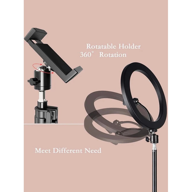 Desiontal 26cm Ring Light with - Photography Lighting Spotlight recension och pris