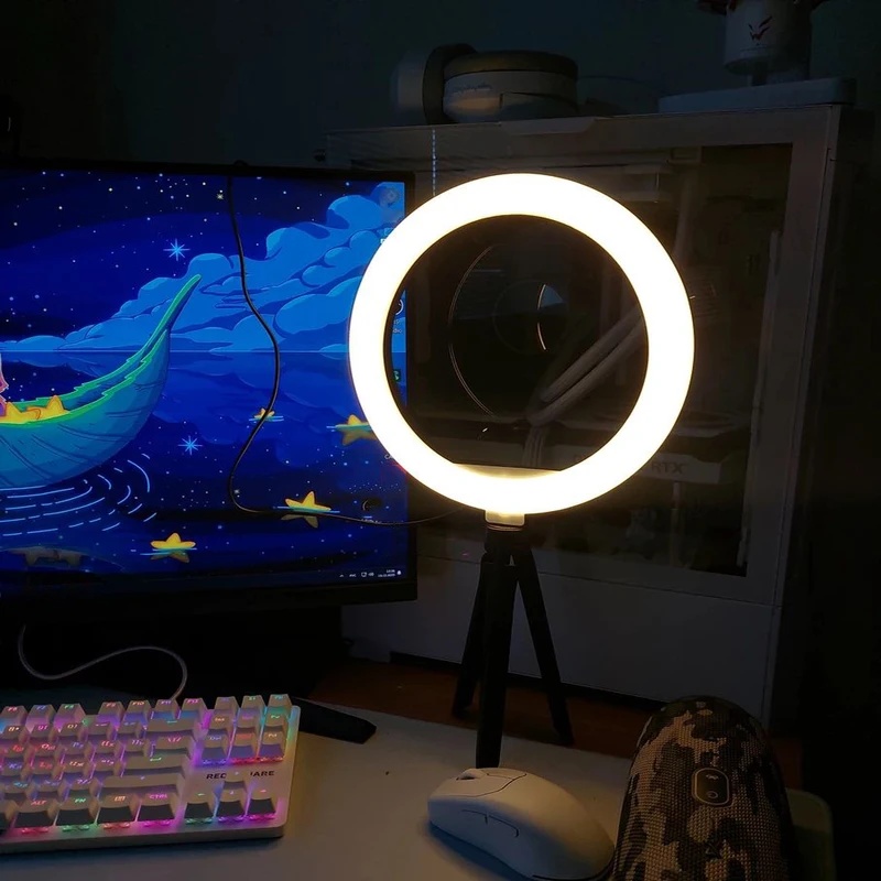 Desiontal 26cm Ring Light with - Photography Lighting Spotlight recension och pris