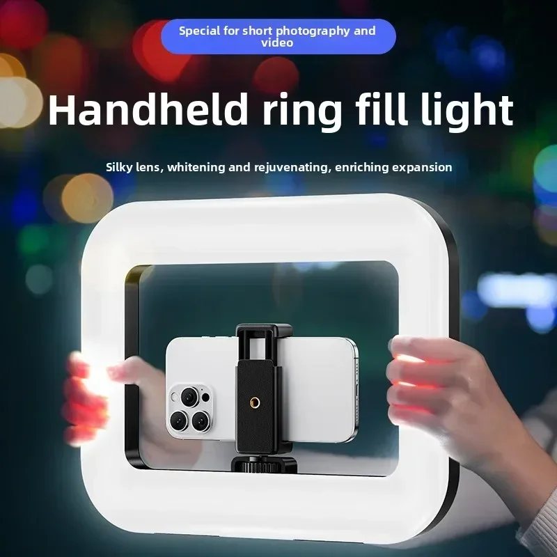 Portable Handheld Ring LED Lig - Photography Mobile Lighting recension och pris