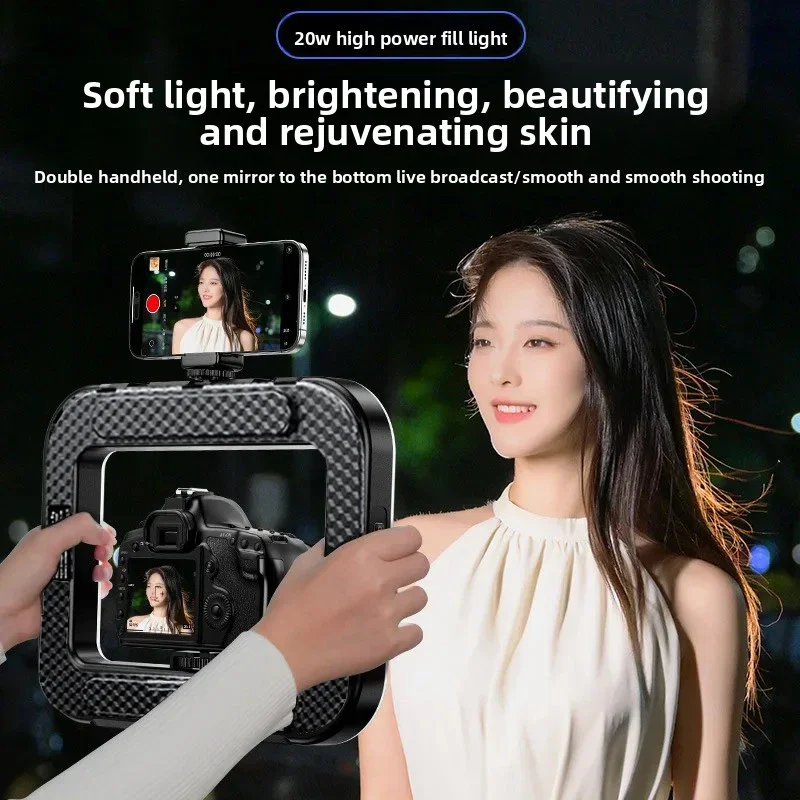 Portable Handheld Ring LED Lig - Photography Mobile Lighting recension och pris
