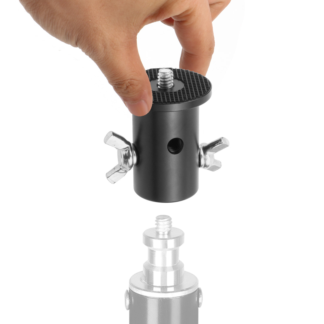 Tripod Light Stand Adapter 1/4 - Photography Video Lighting Kit With Adjustable Tripod Stand recension och pris