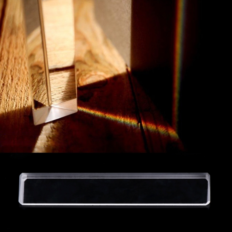 Optical Glass Triangular Prism - Photography Lighting Quotes recension och pris