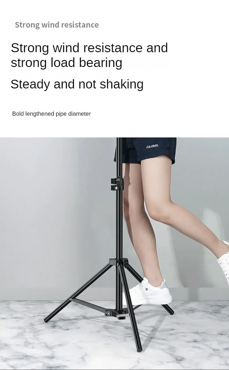 160cm Live Broadcast Photo Tri - Photography Video Lighting Kit With Adjustable Tripod Stand recension och pris