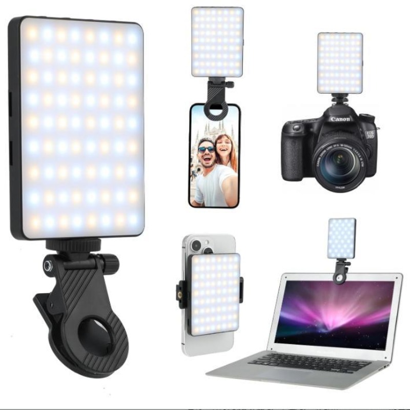 1pc Rechargeable LED Selfie Li - Photography Lighting Spotlight recension och pris