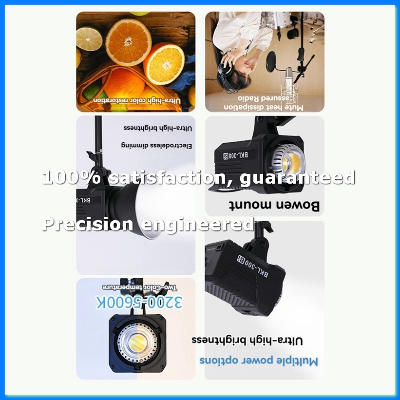 300W Bi LED Video Light, Conti - Photography Lighting Spotlight recension och pris