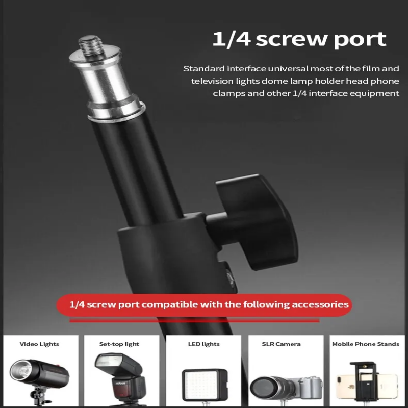 RP01-B Heavy Duty Metal Alloy  - Photography Video Lighting Kit With Adjustable Tripod Stand recension och pris